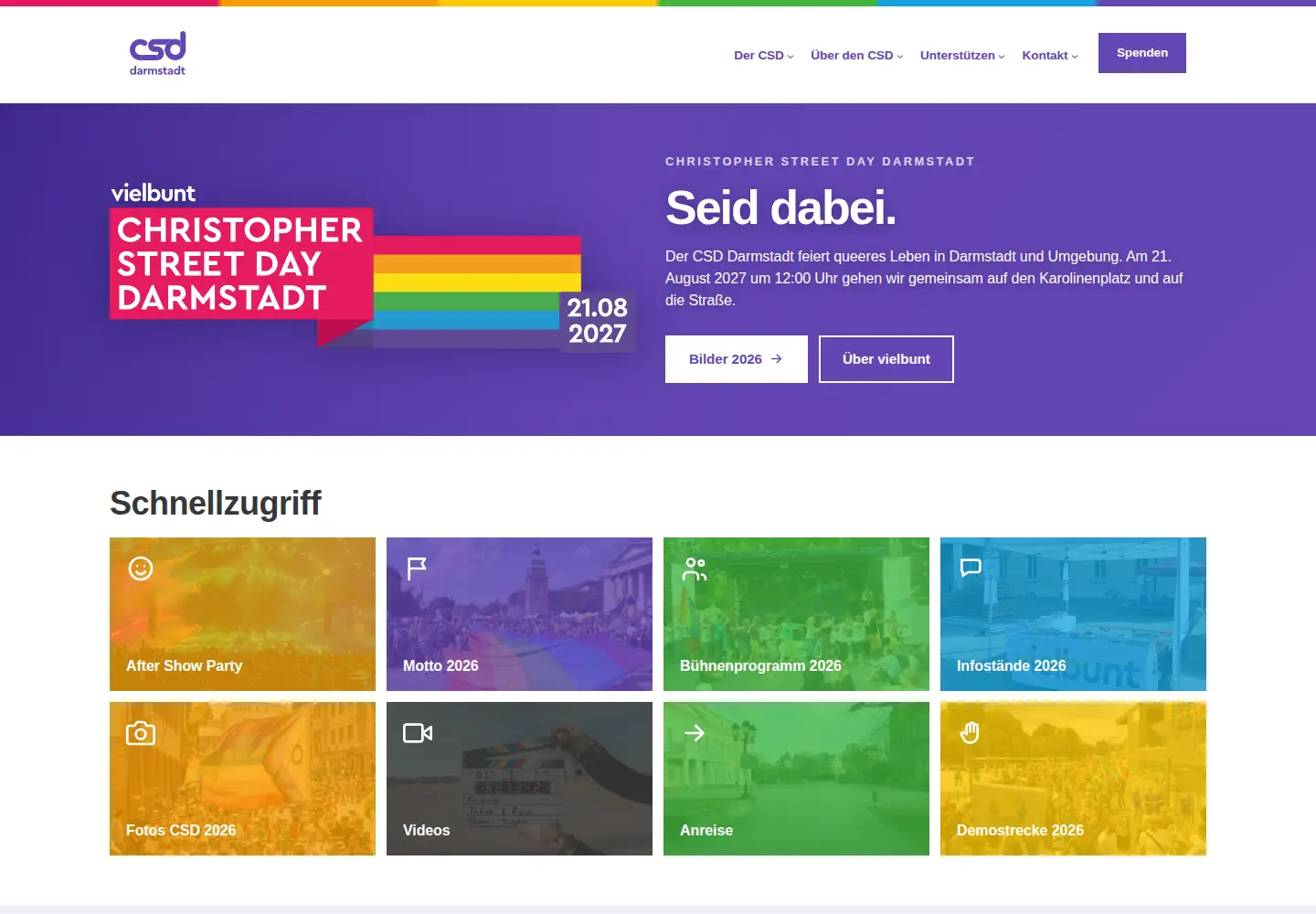 Screenshot of csd-darmstadt.de