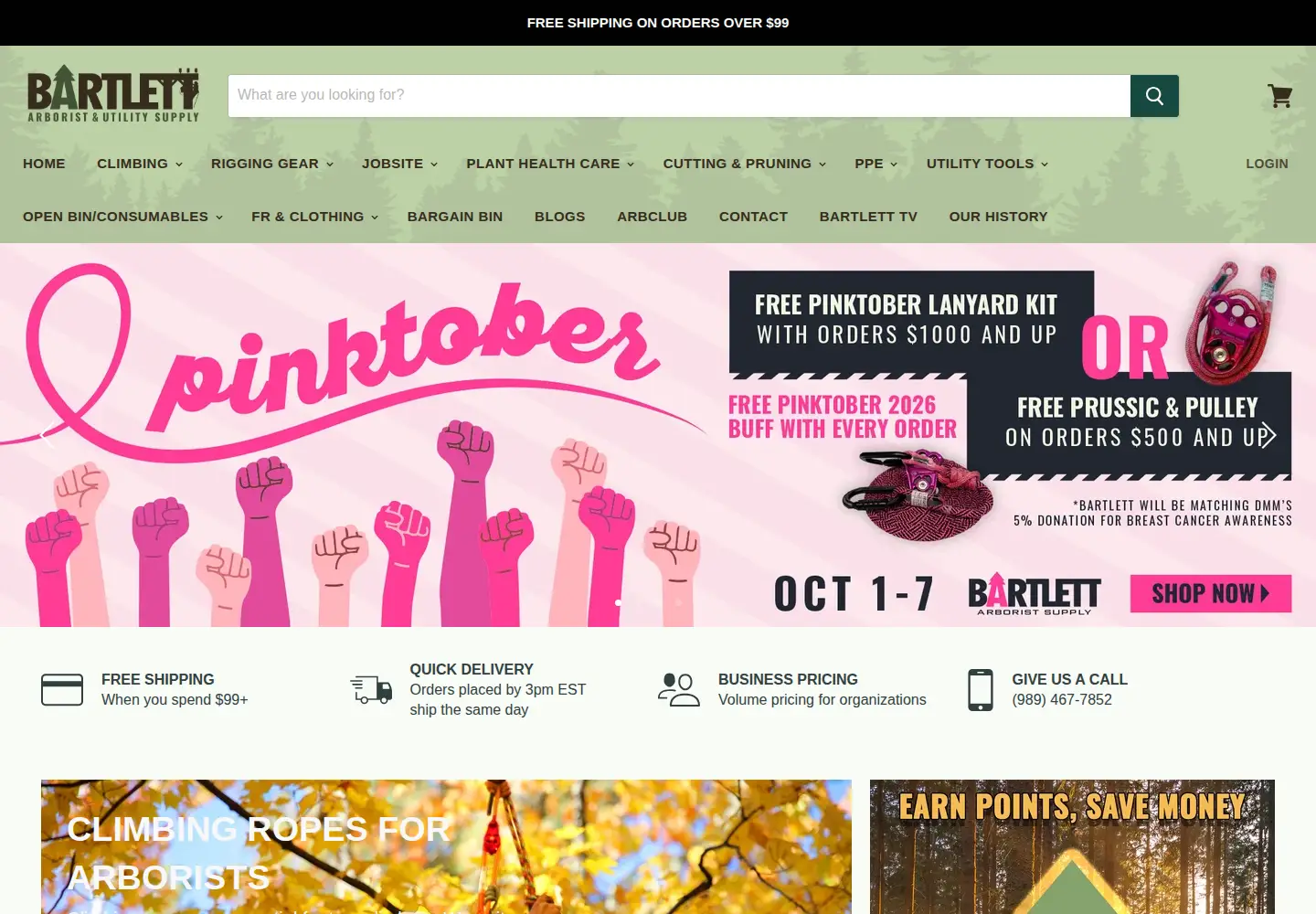 Captured homepage of bartlettman.com in the current scan