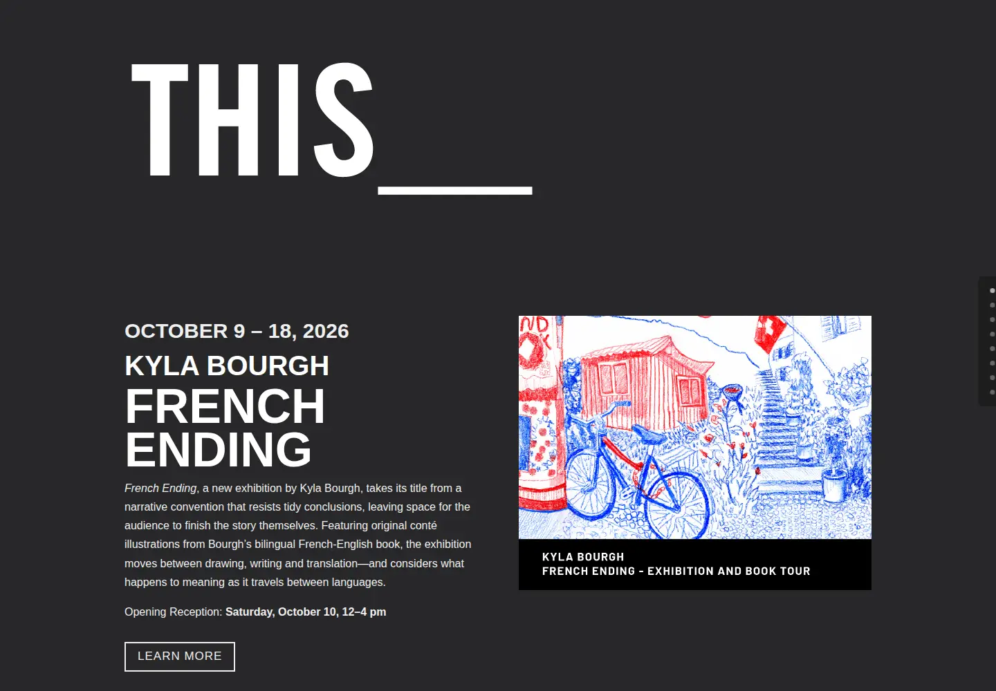 Screenshot of thisgallery.org