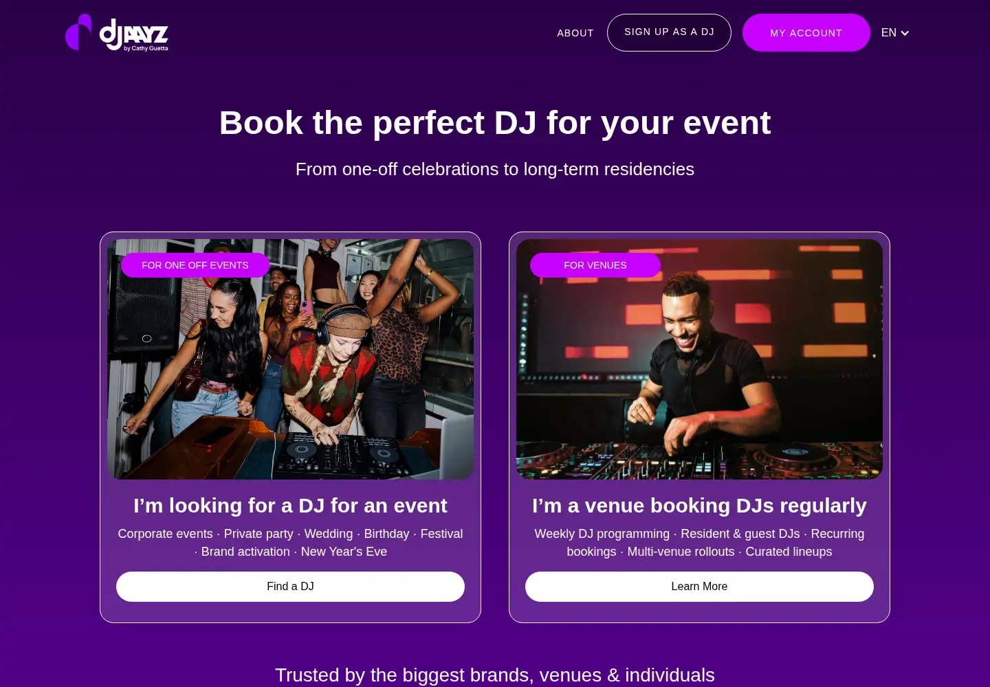 Screenshot of djaayz.com