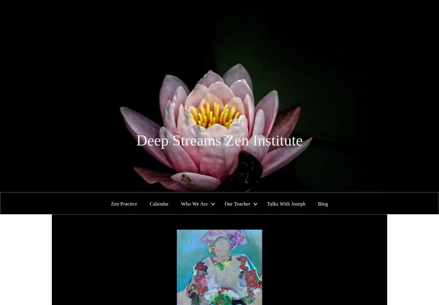 Screenshot of deepstreams.org