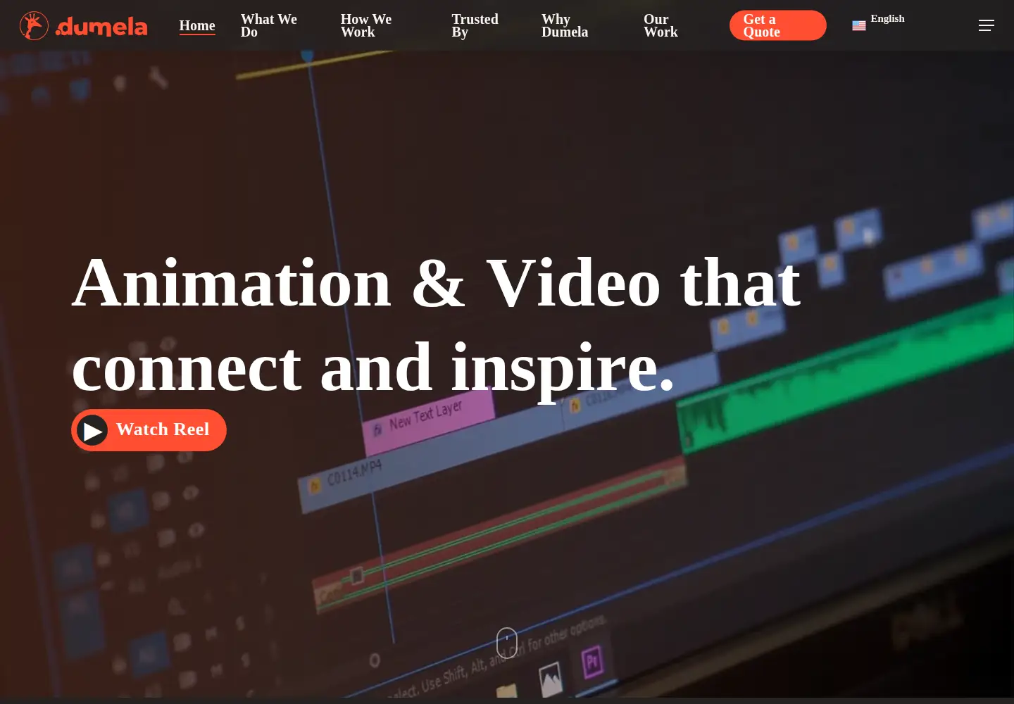 Screenshot of dumela.tv