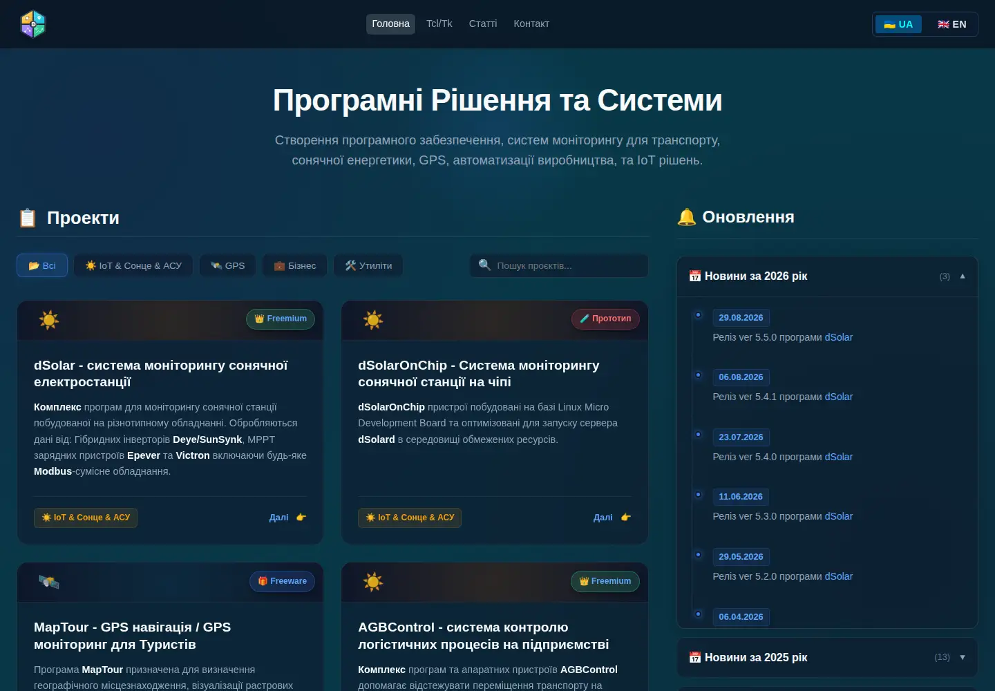 Captured homepage of doro.poltava.ua in the current scan