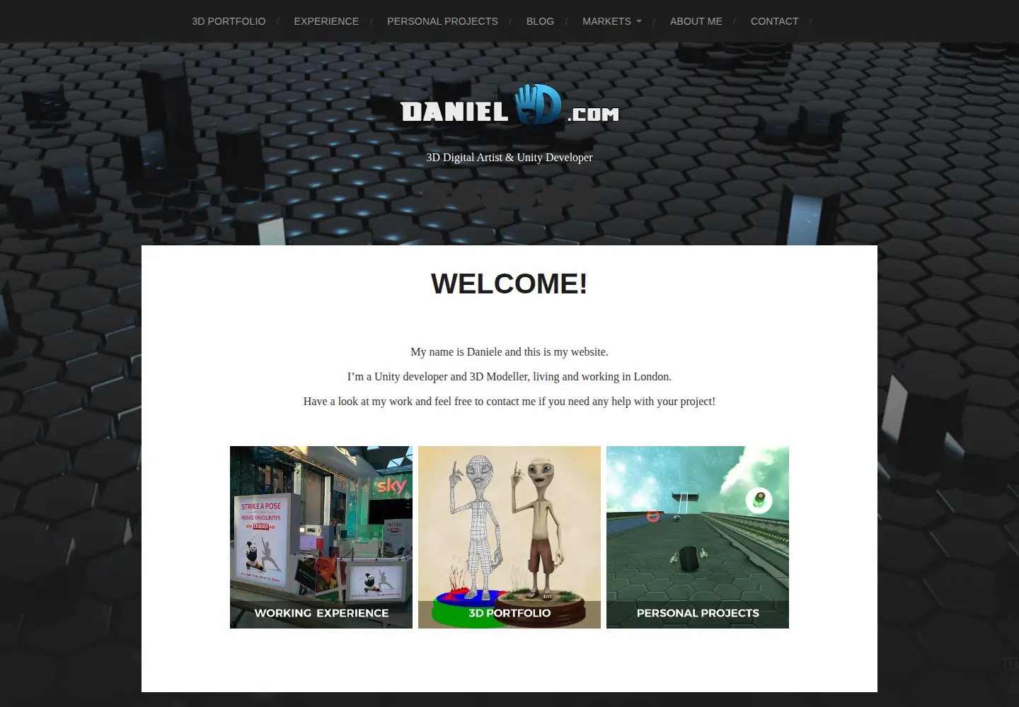 Screenshot of daniel4d.com