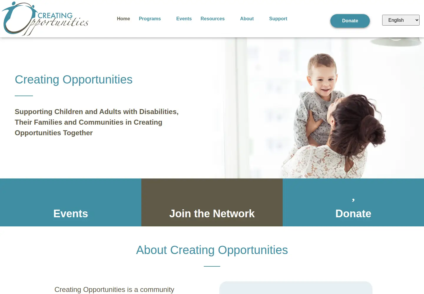 Screenshot of creatingops.org