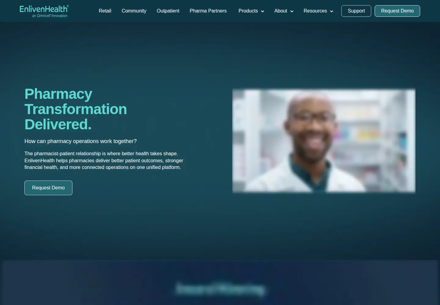 Screenshot of enlivenhealth.co