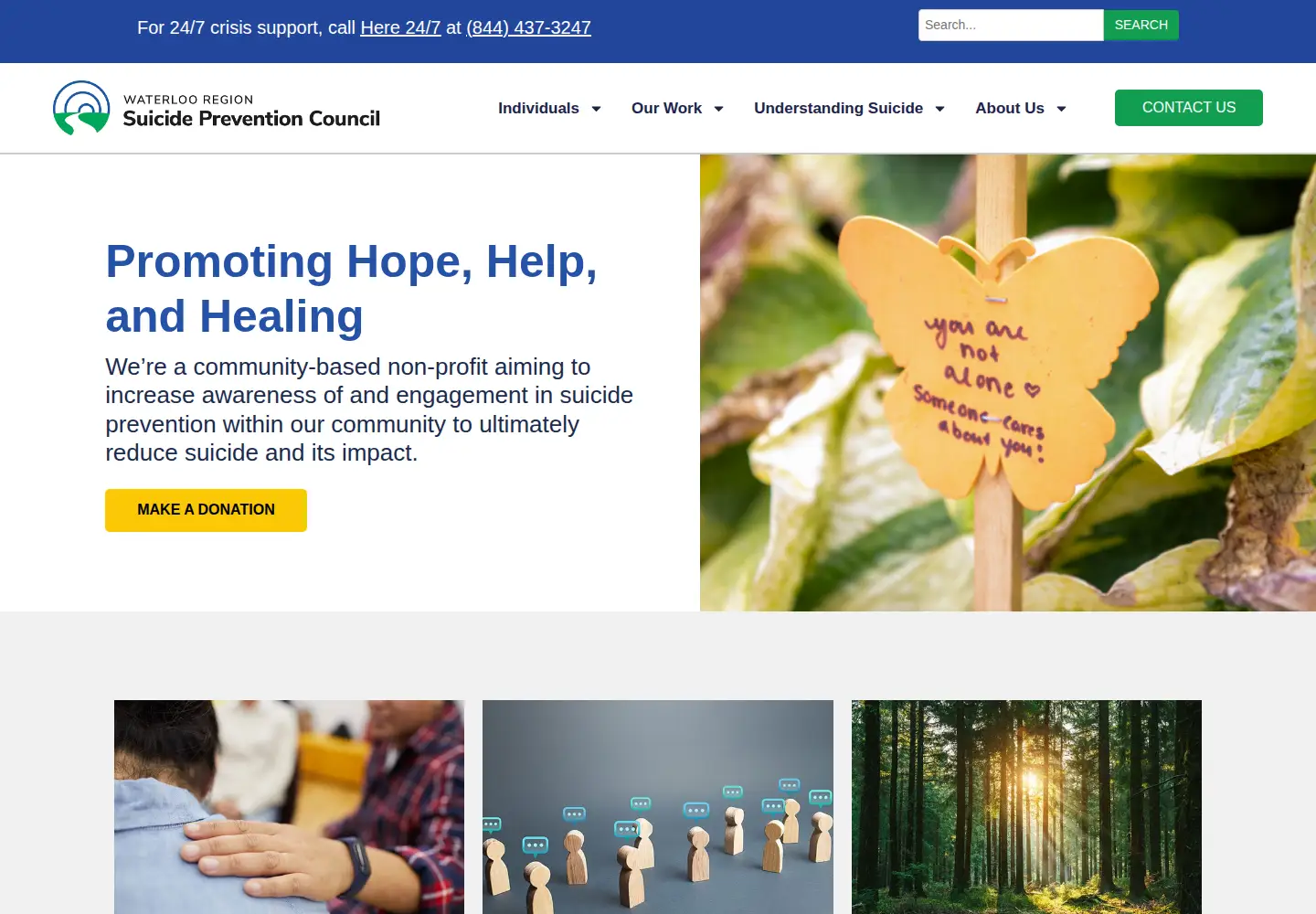 Screenshot of wrspc.ca