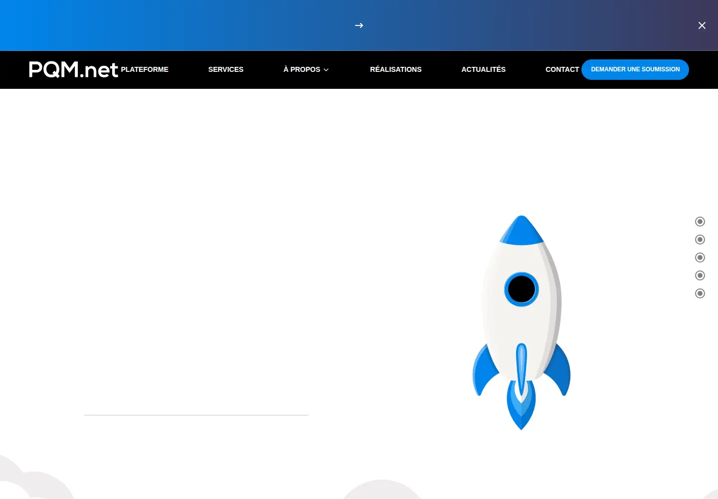 Screenshot of pqm.net