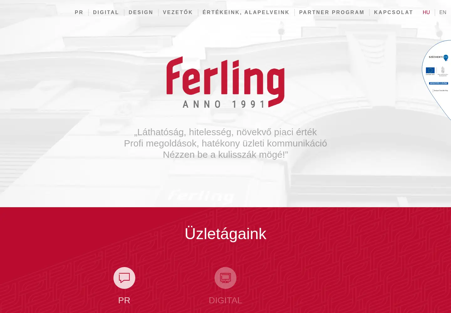 Screenshot of ferling.hu