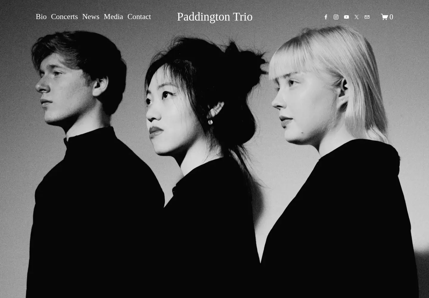 Screenshot of paddingtontrio.com