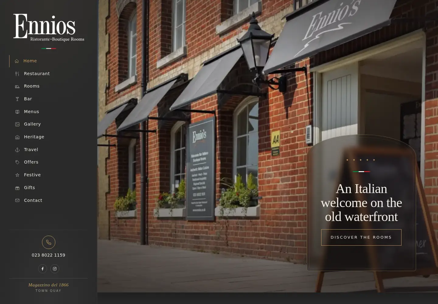 Screenshot of ennios.co.uk