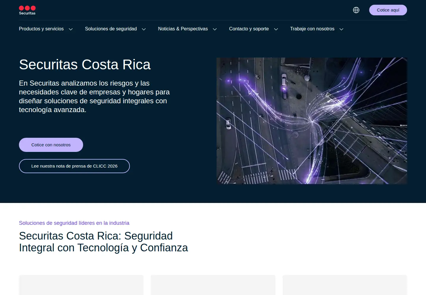 Screenshot of securitascostarica.com