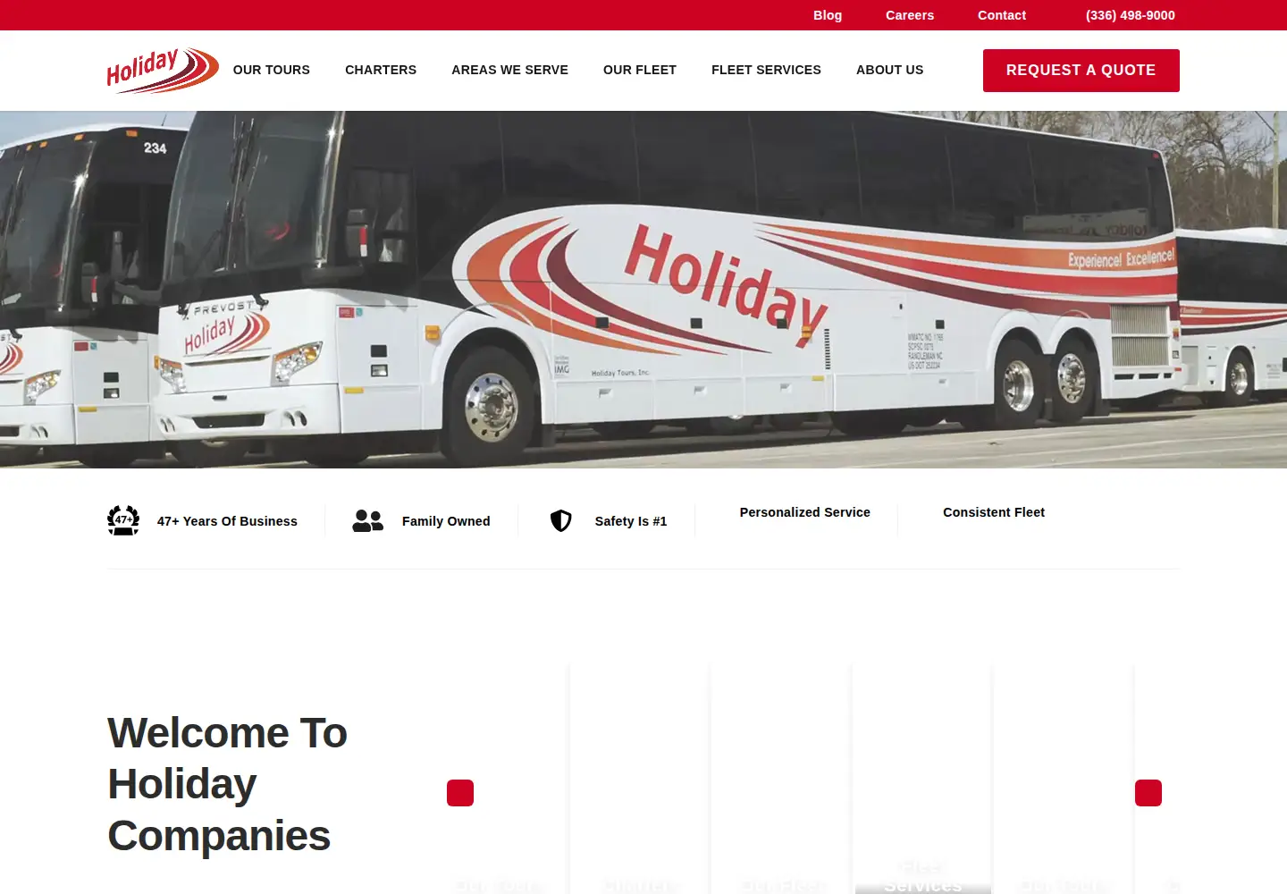 Screenshot of trustholiday.com