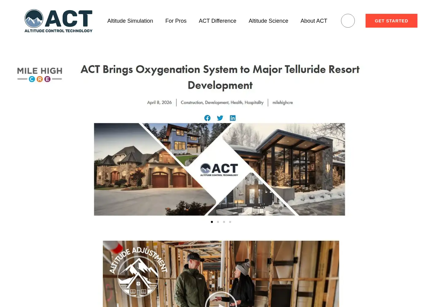 Screenshot of altitudecontrol.com