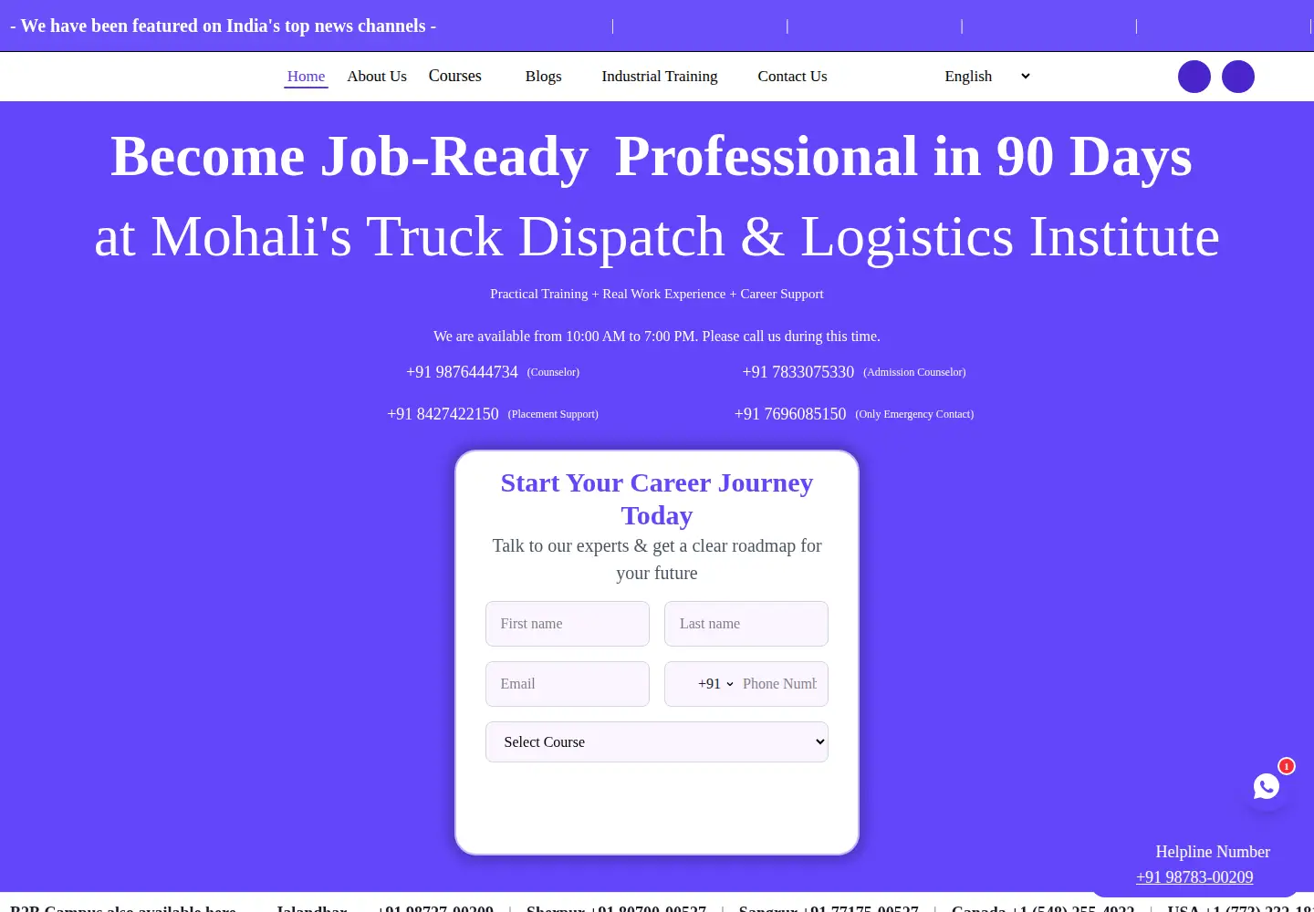 Screenshot of b2bcampus.com