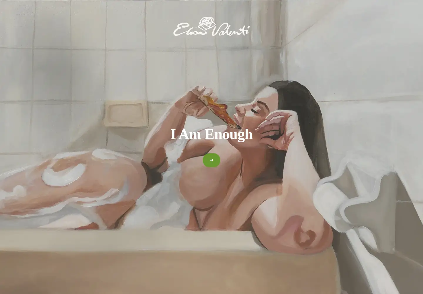 Screenshot of elisavalentistudio.com