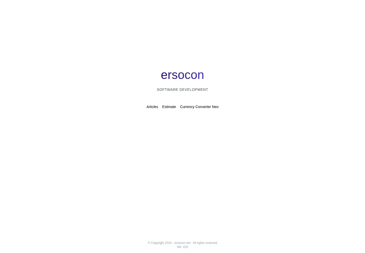 Screenshot of ersocon.net