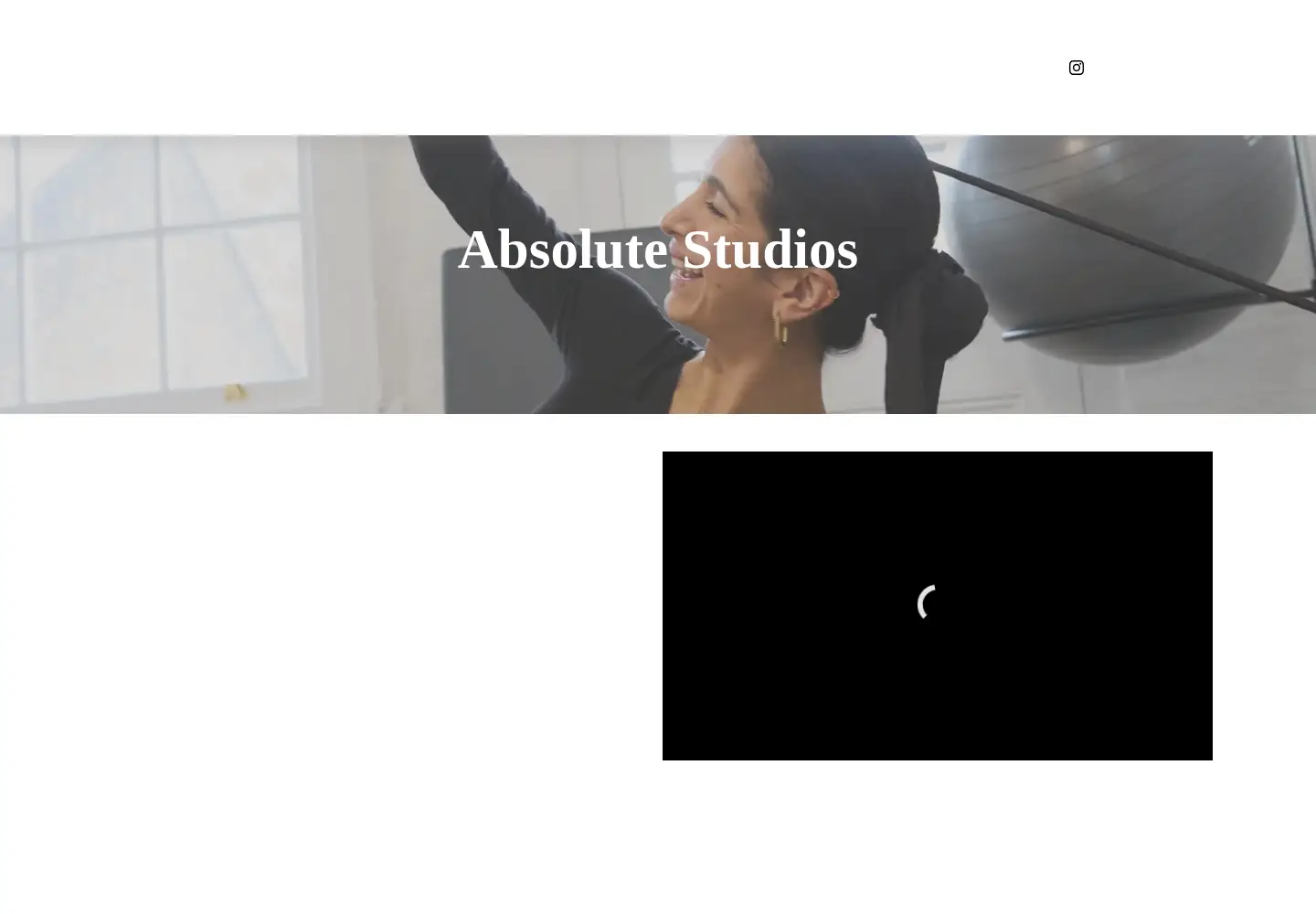 Captured homepage of absolute-studios.co.uk in the current scan