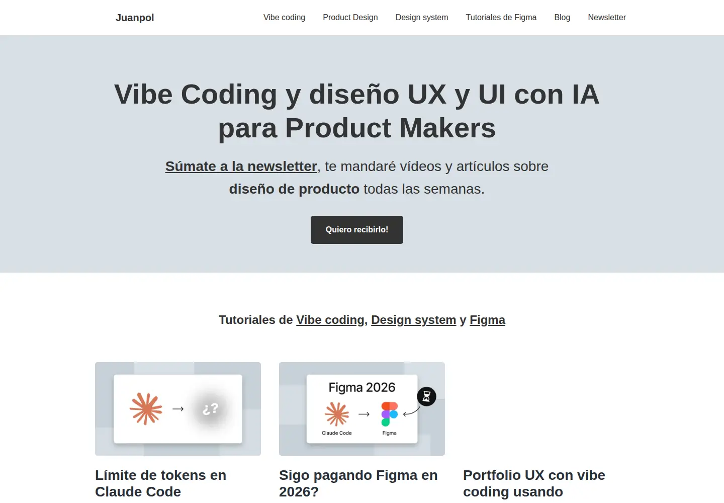 Screenshot of juanpol.com