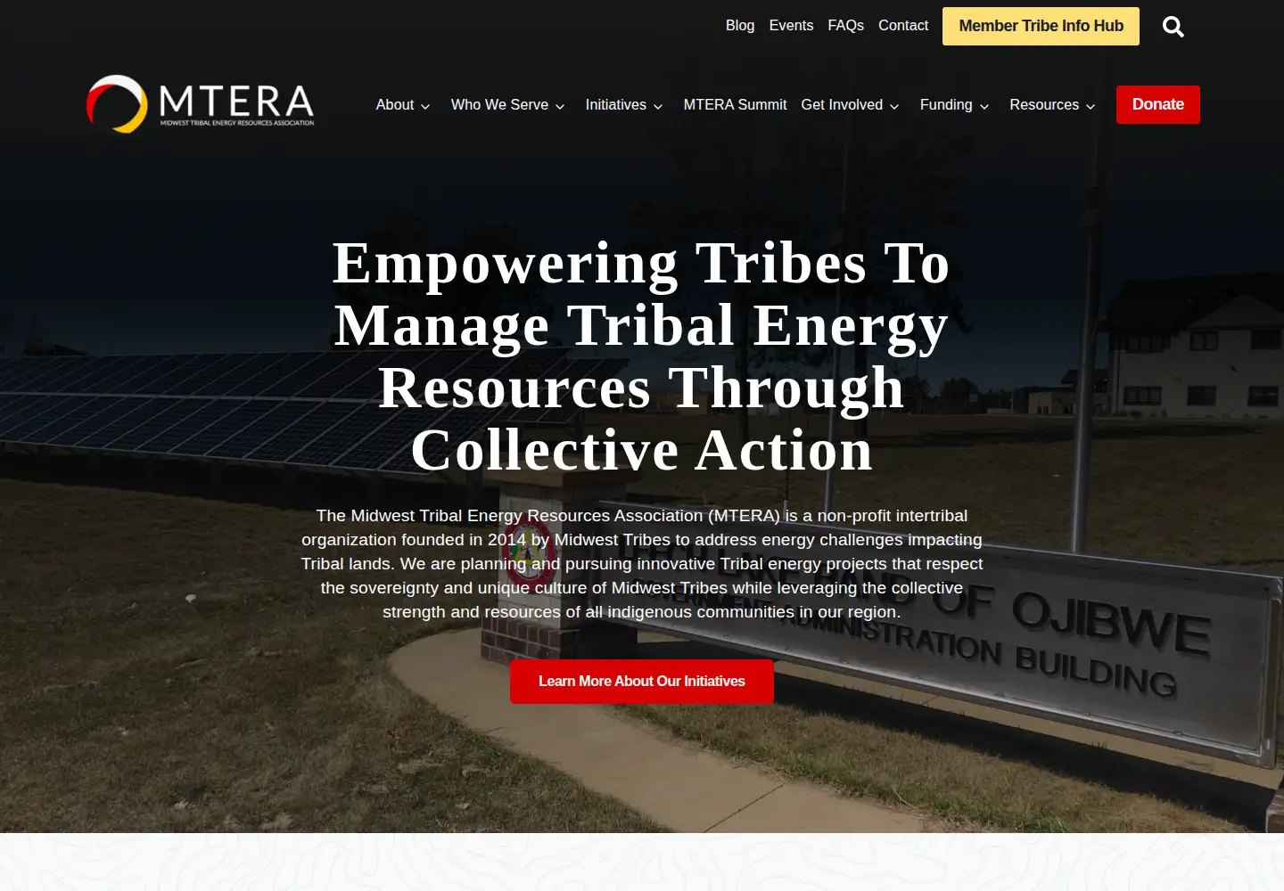 Screenshot of mtera.org