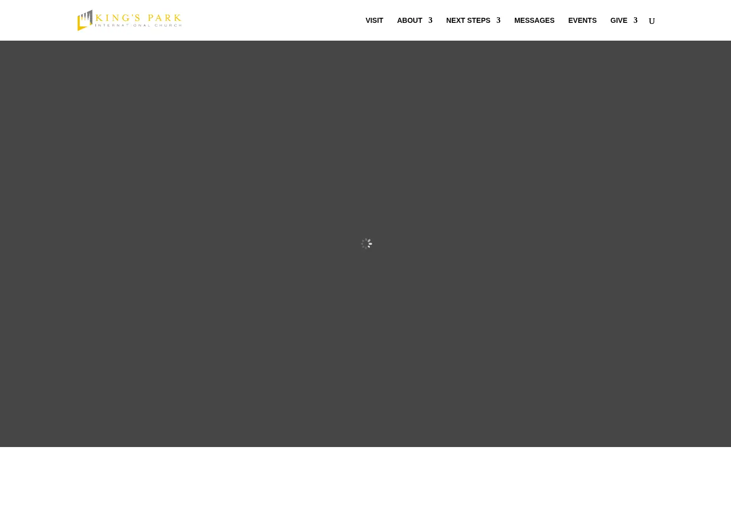 Captured homepage of kingspark.org in the current scan