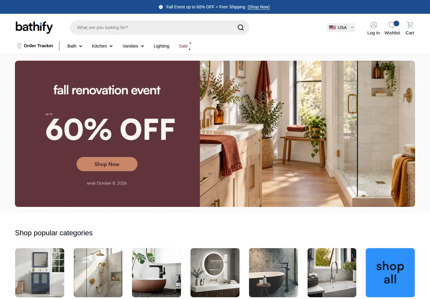 Screenshot of bathify.com