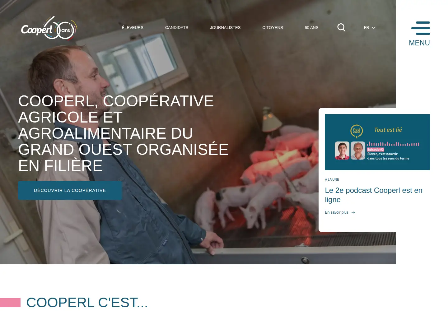 Screenshot of cooperl.com
