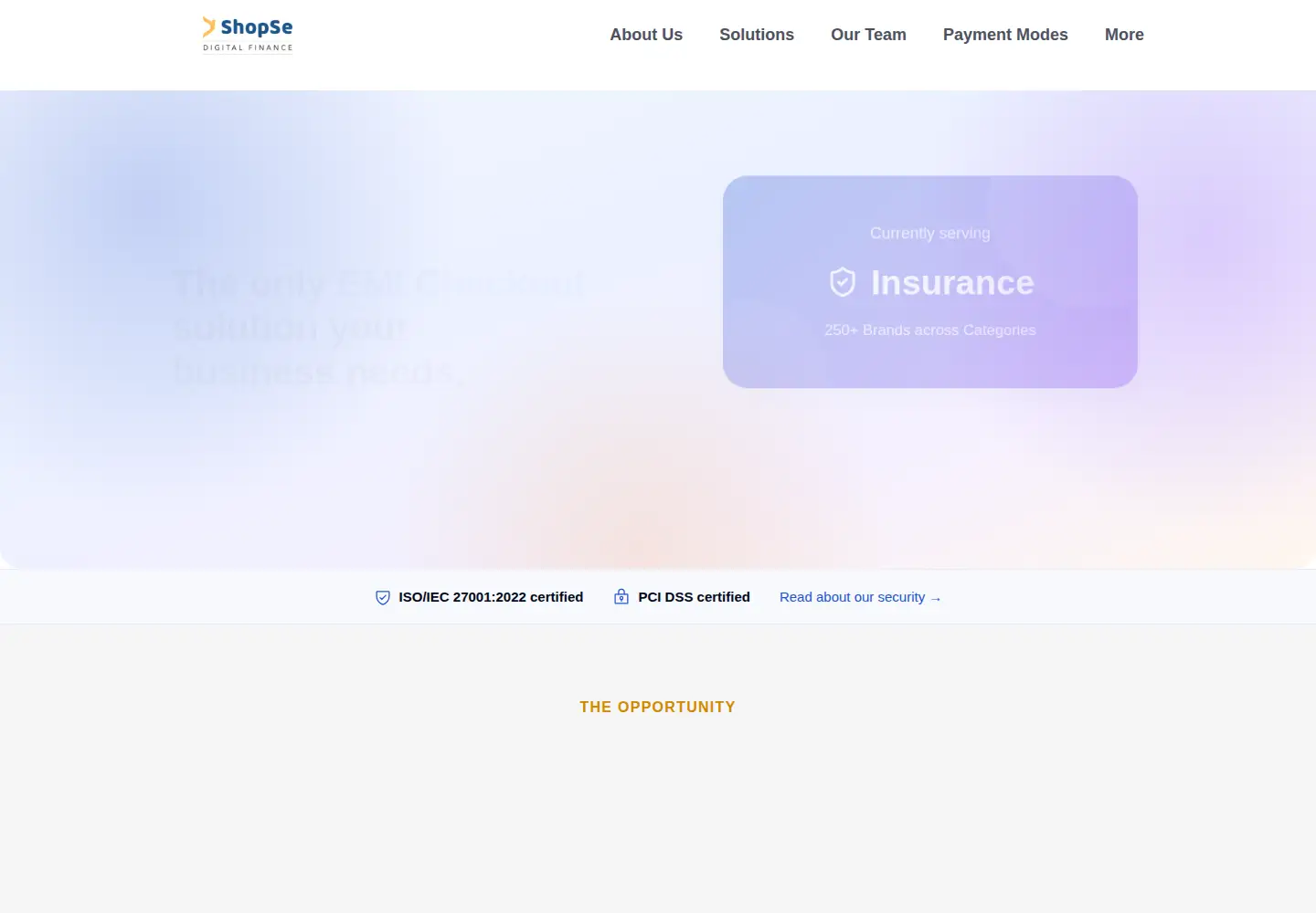 Screenshot of getshopse.com