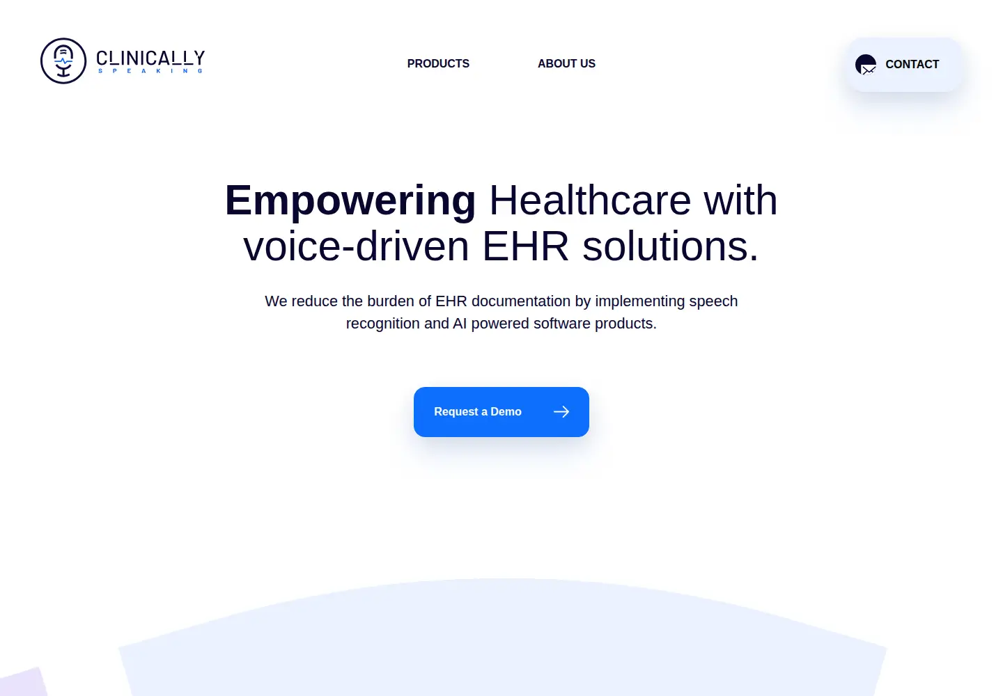 Captured homepage of clinicallyspeaking.net in the current scan