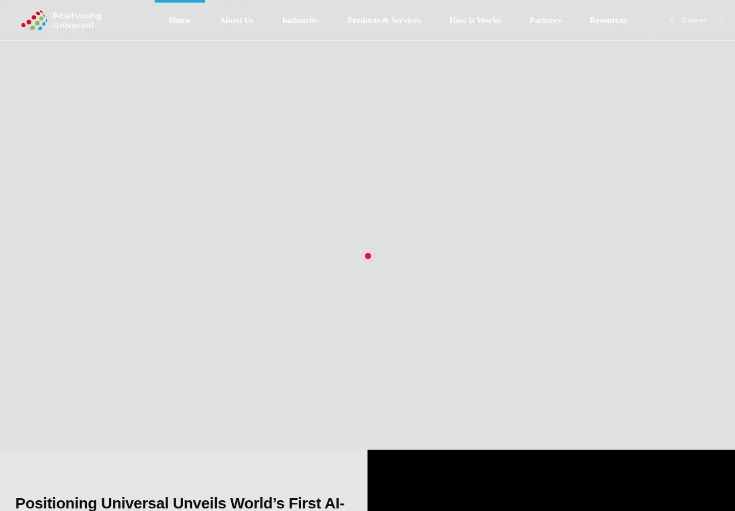 Screenshot of positioninguniversal.com