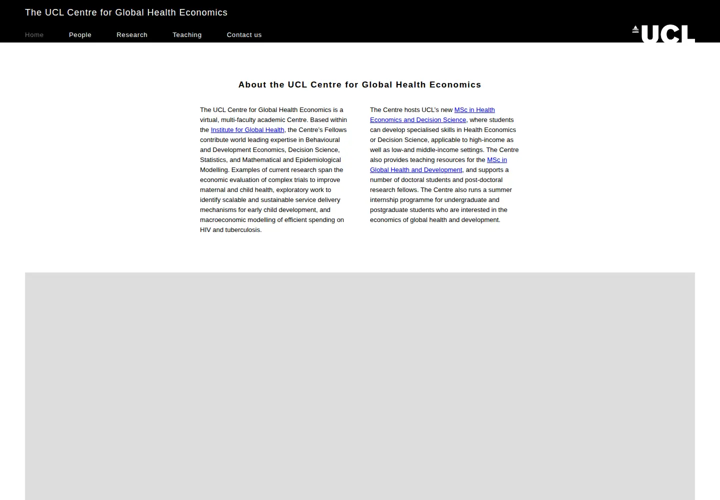 Screenshot of ighe.org