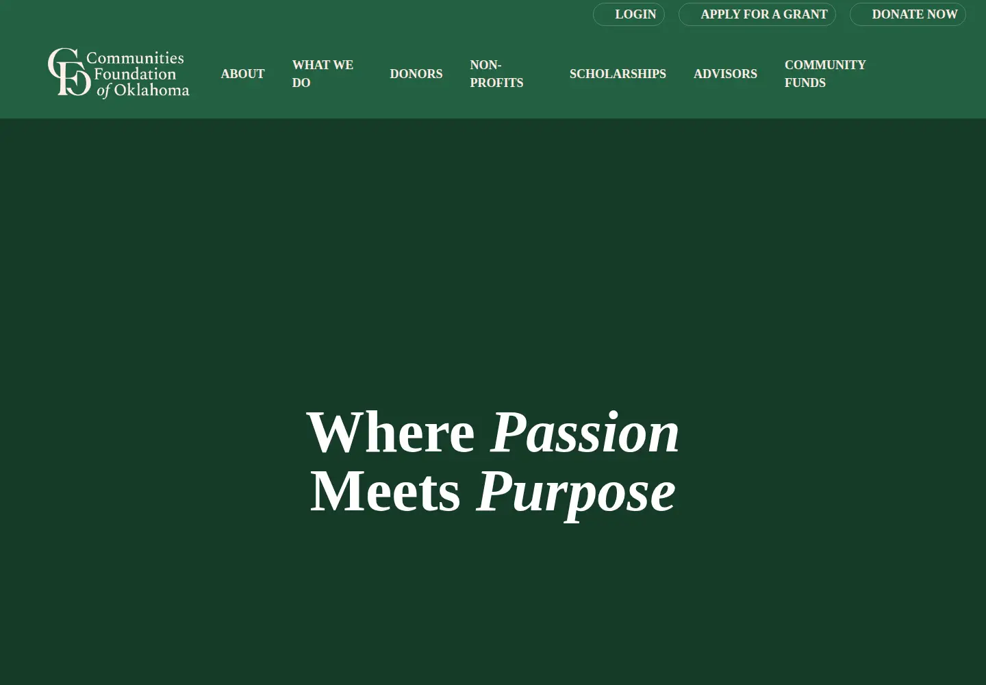 Screenshot of cfok.org