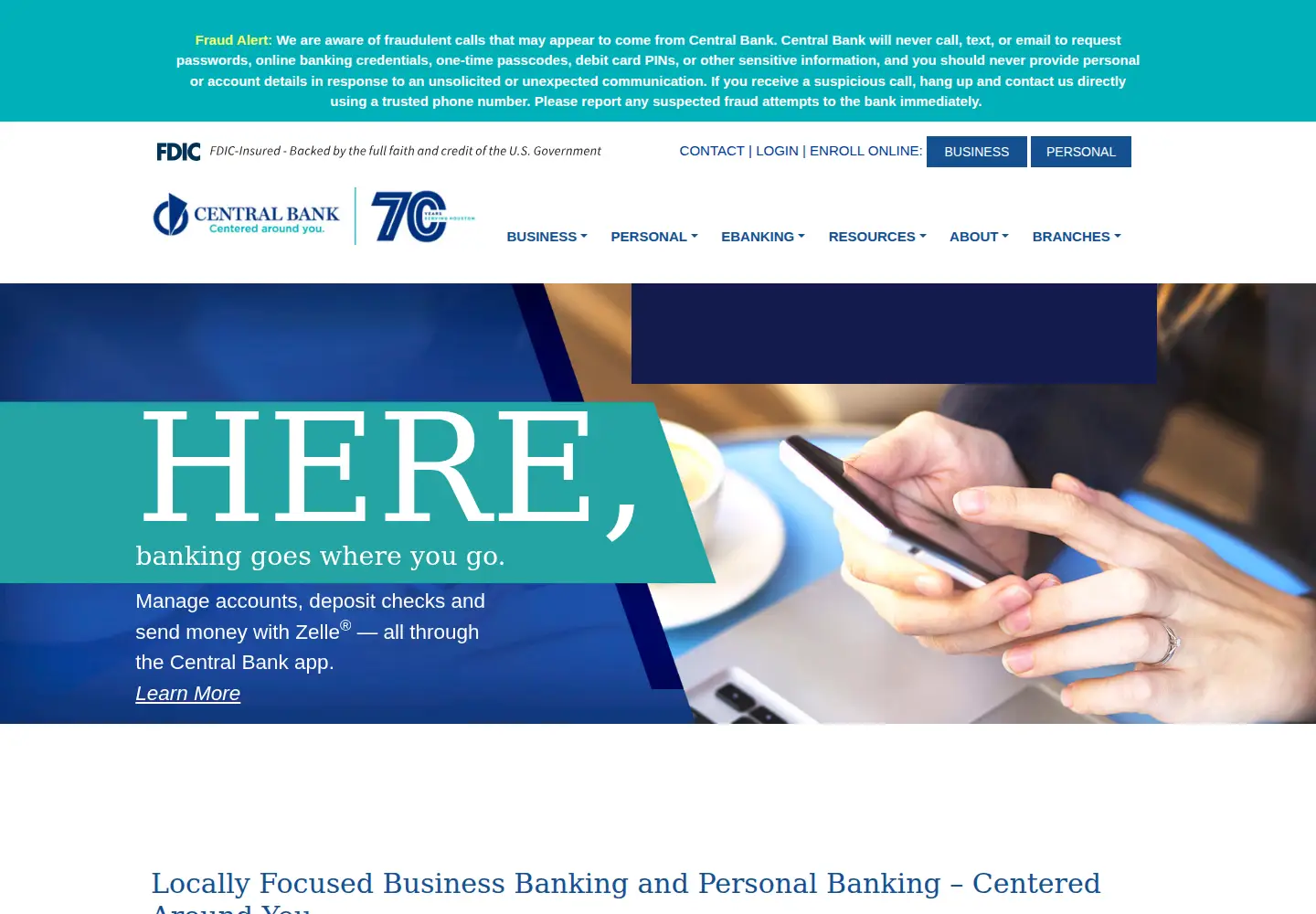 Screenshot of cbhou.com