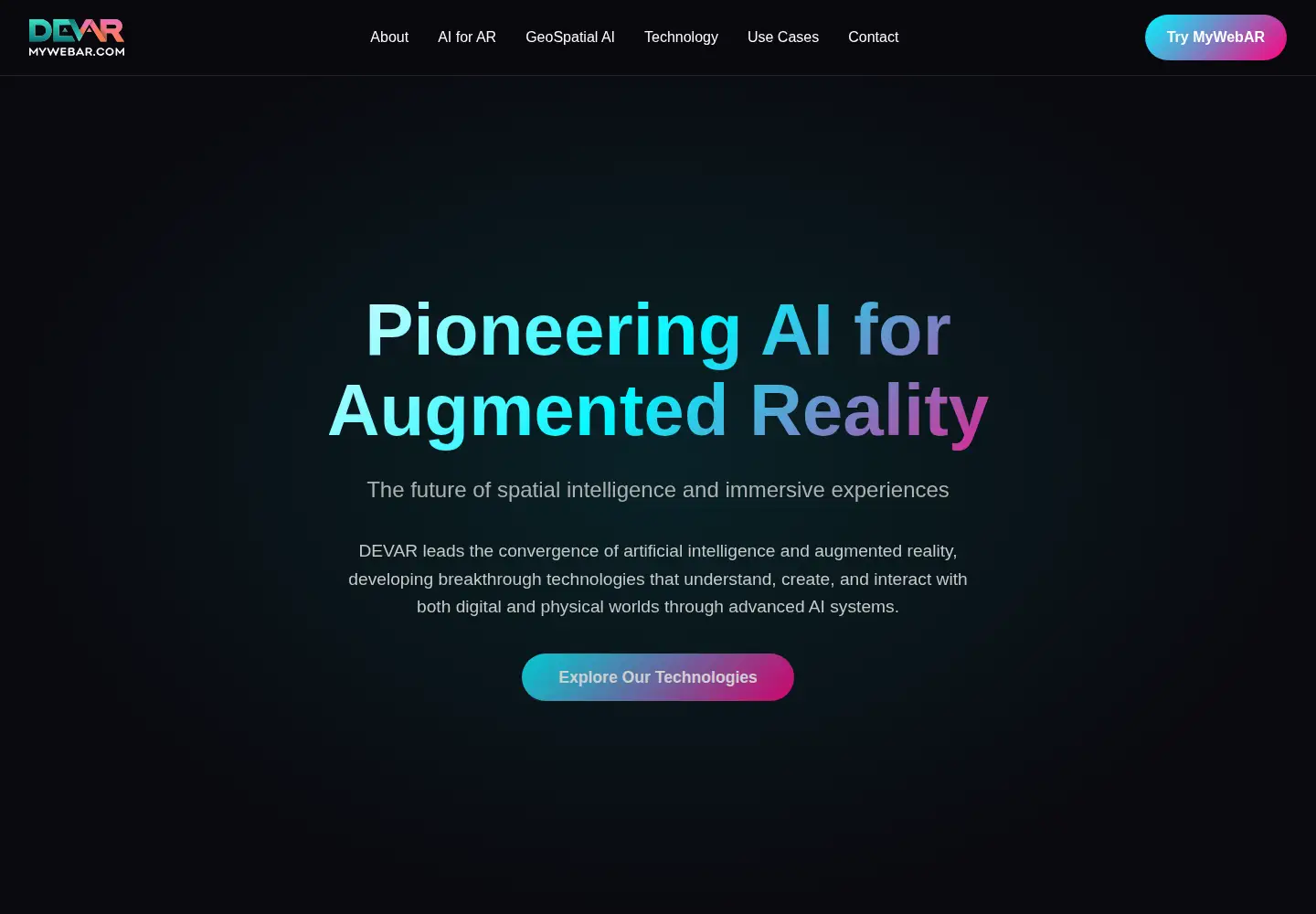 Screenshot of devar.org