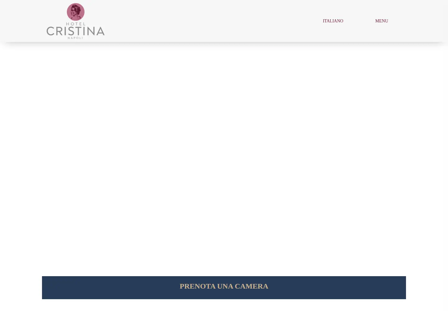 Captured homepage of hotelcristinanapoli.com in the current scan