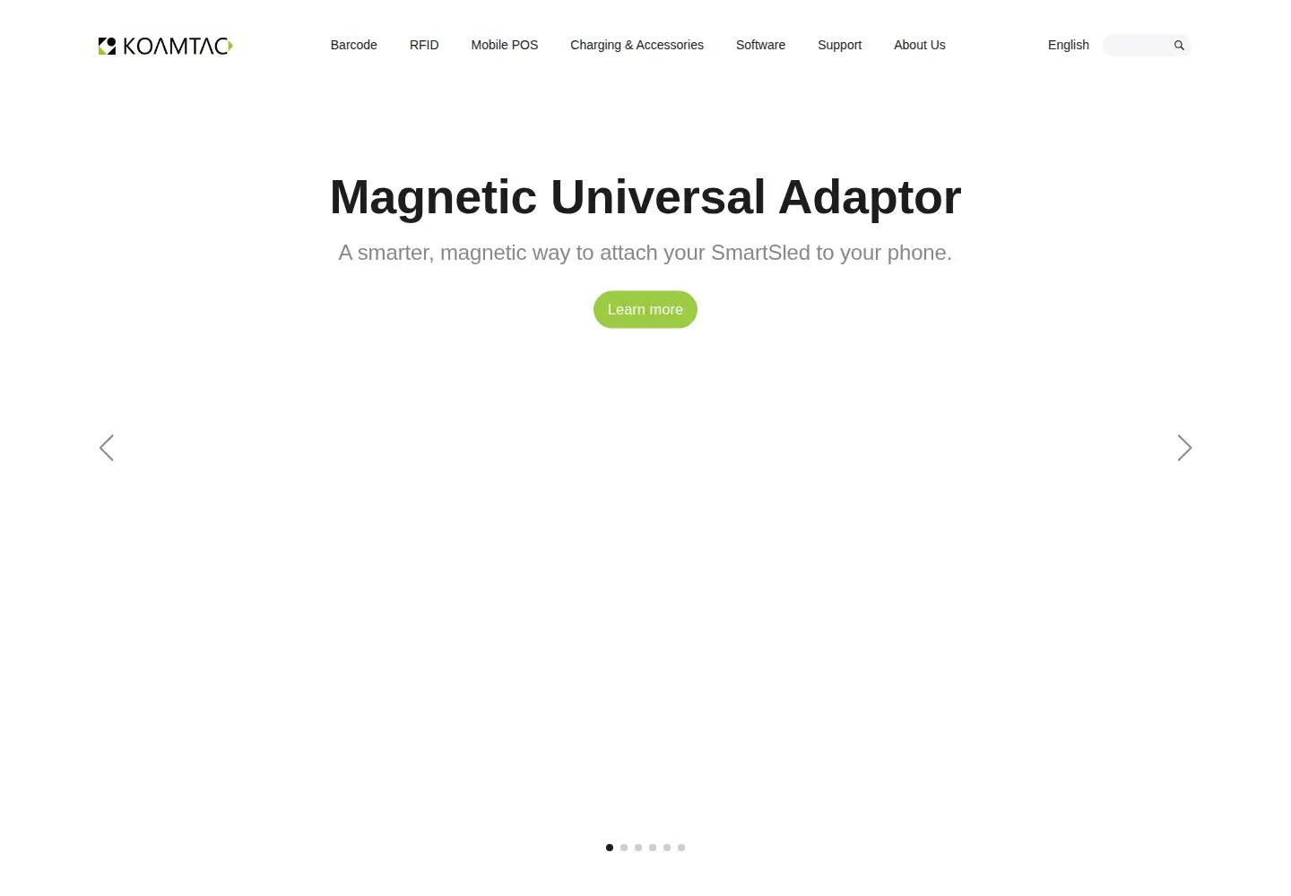 Screenshot of koamtac.com