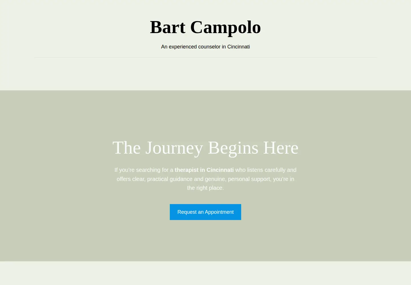 Screenshot of bartcampolo.org
