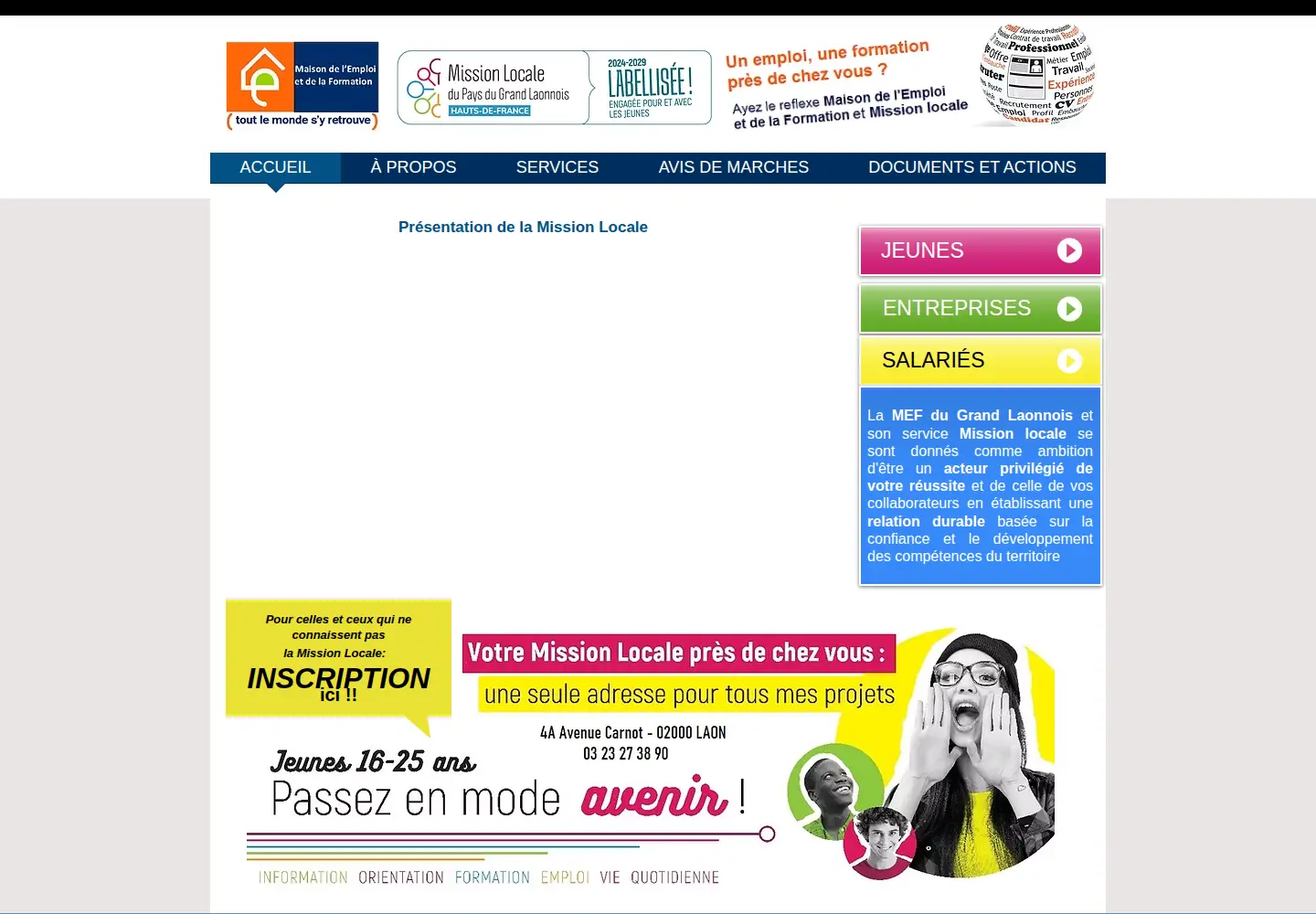 Screenshot of mefdelaon.com