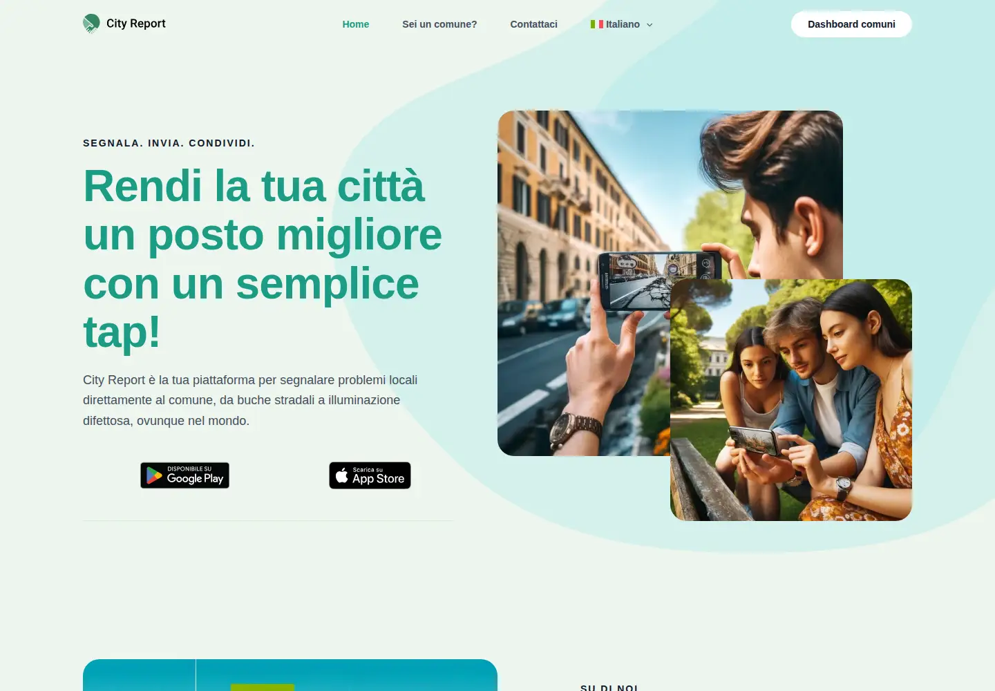 Screenshot of cityreport.info