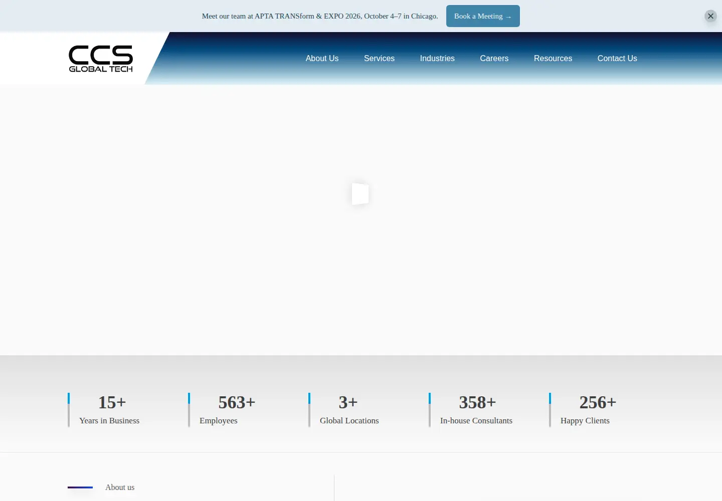 Screenshot of ccsglobaltech.com