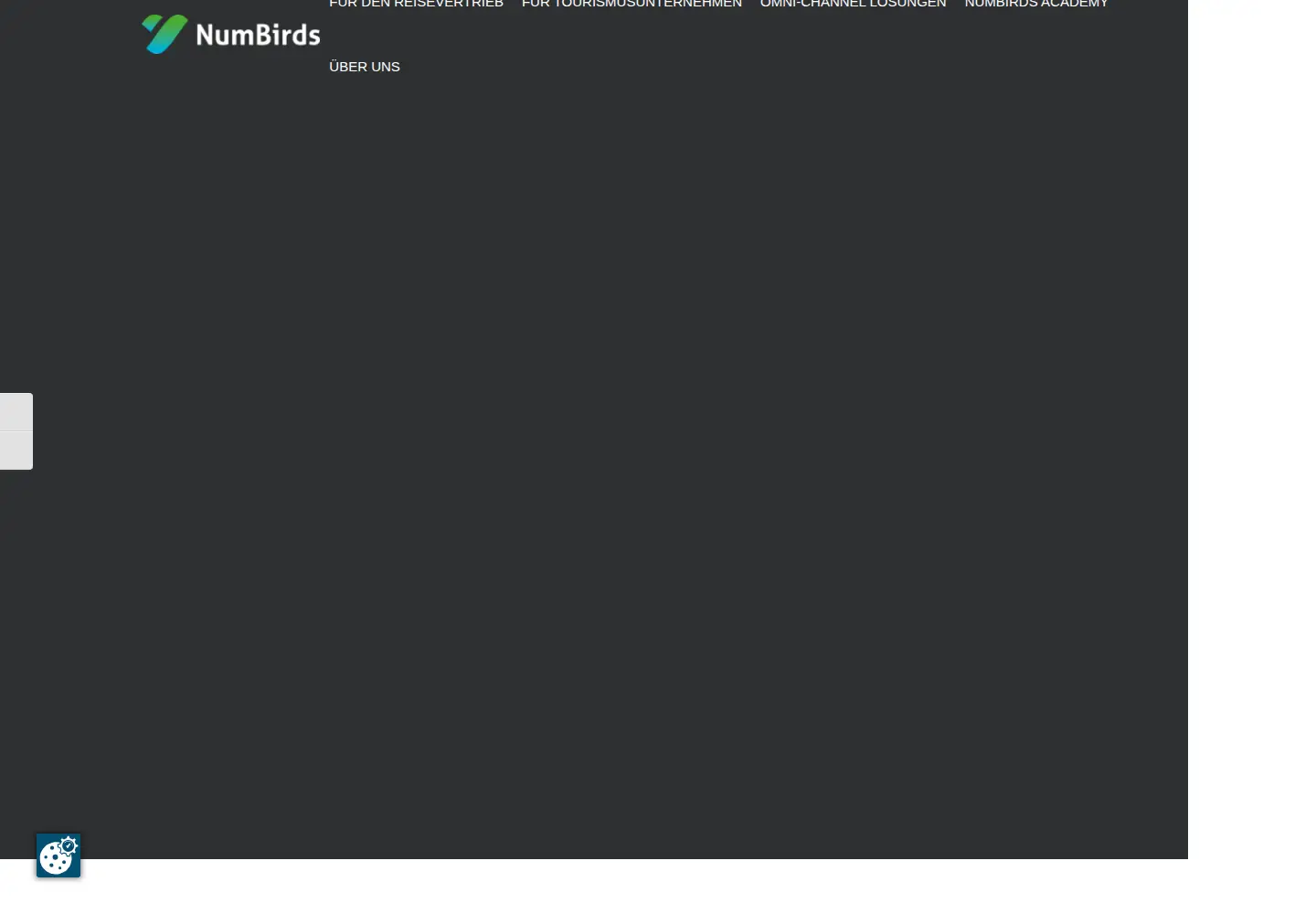 Captured homepage of numbirds.com in the current scan