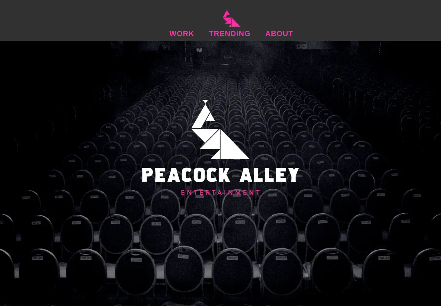 Captured homepage of peacockalleytv.com in the current scan