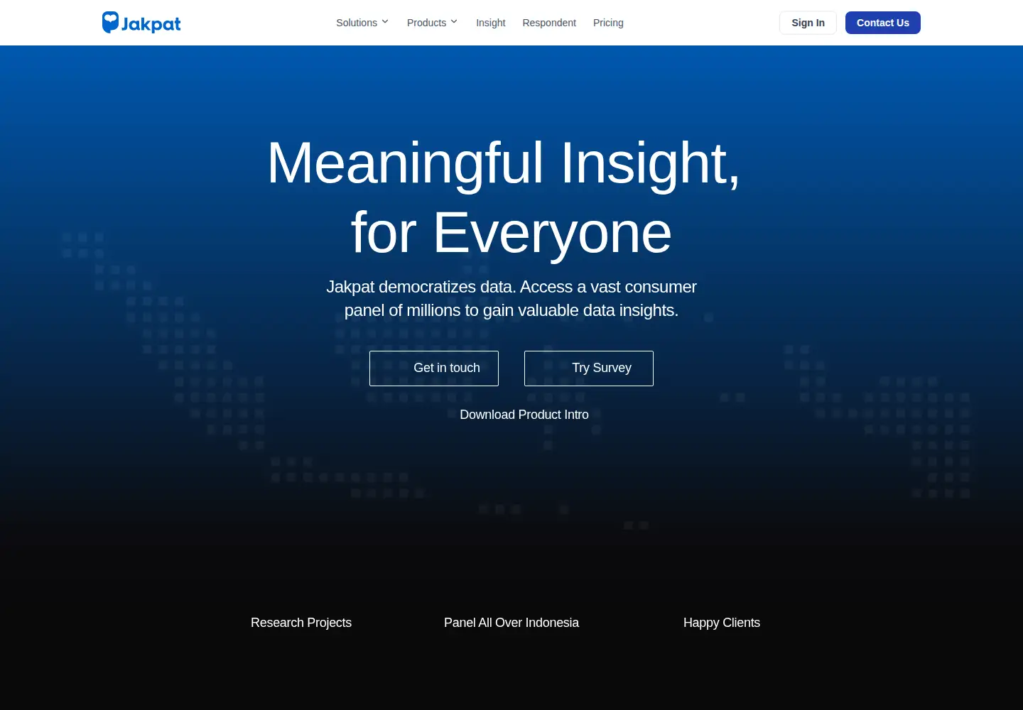 Screenshot of jakpat.net