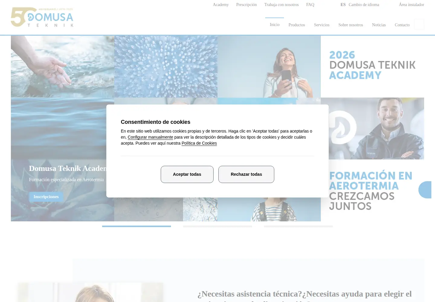 Captured homepage of domusateknik.com in the current scan