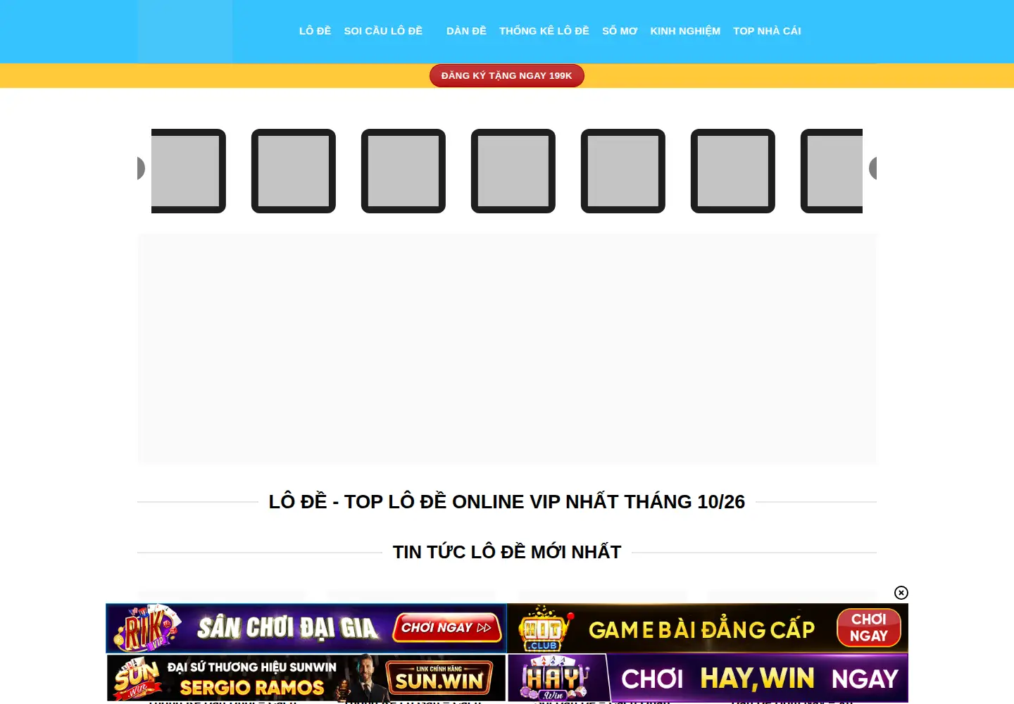 Captured homepage of lode.tel in the current scan