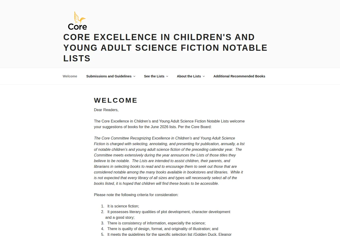 Captured homepage of sfnotables.org in the current scan