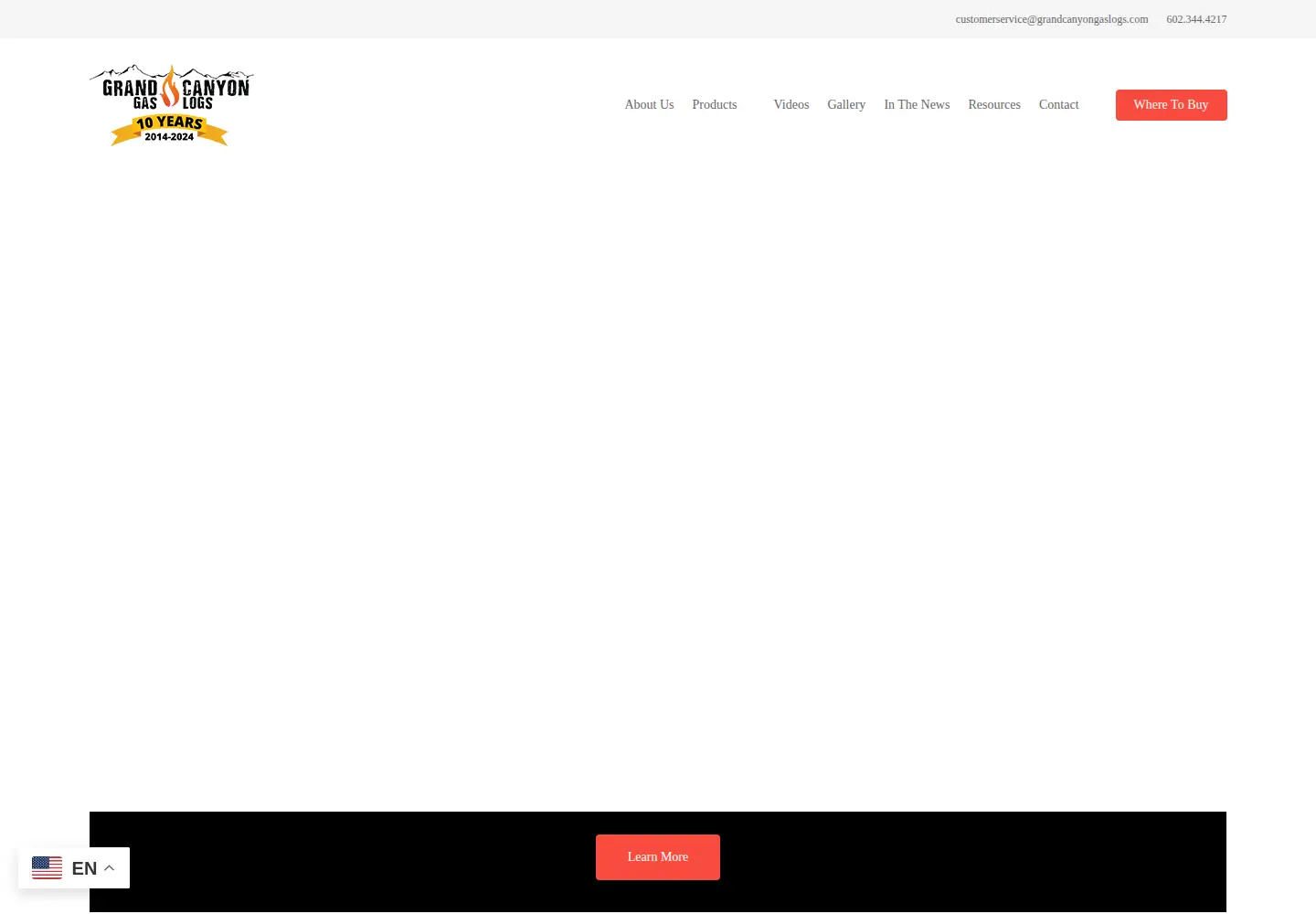 Screenshot of grandcanyongaslogs.com