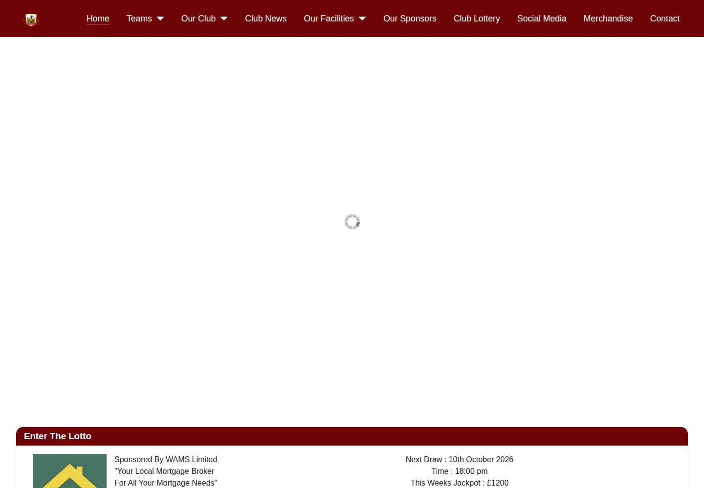 Screenshot of knaresboroughtownafc.com