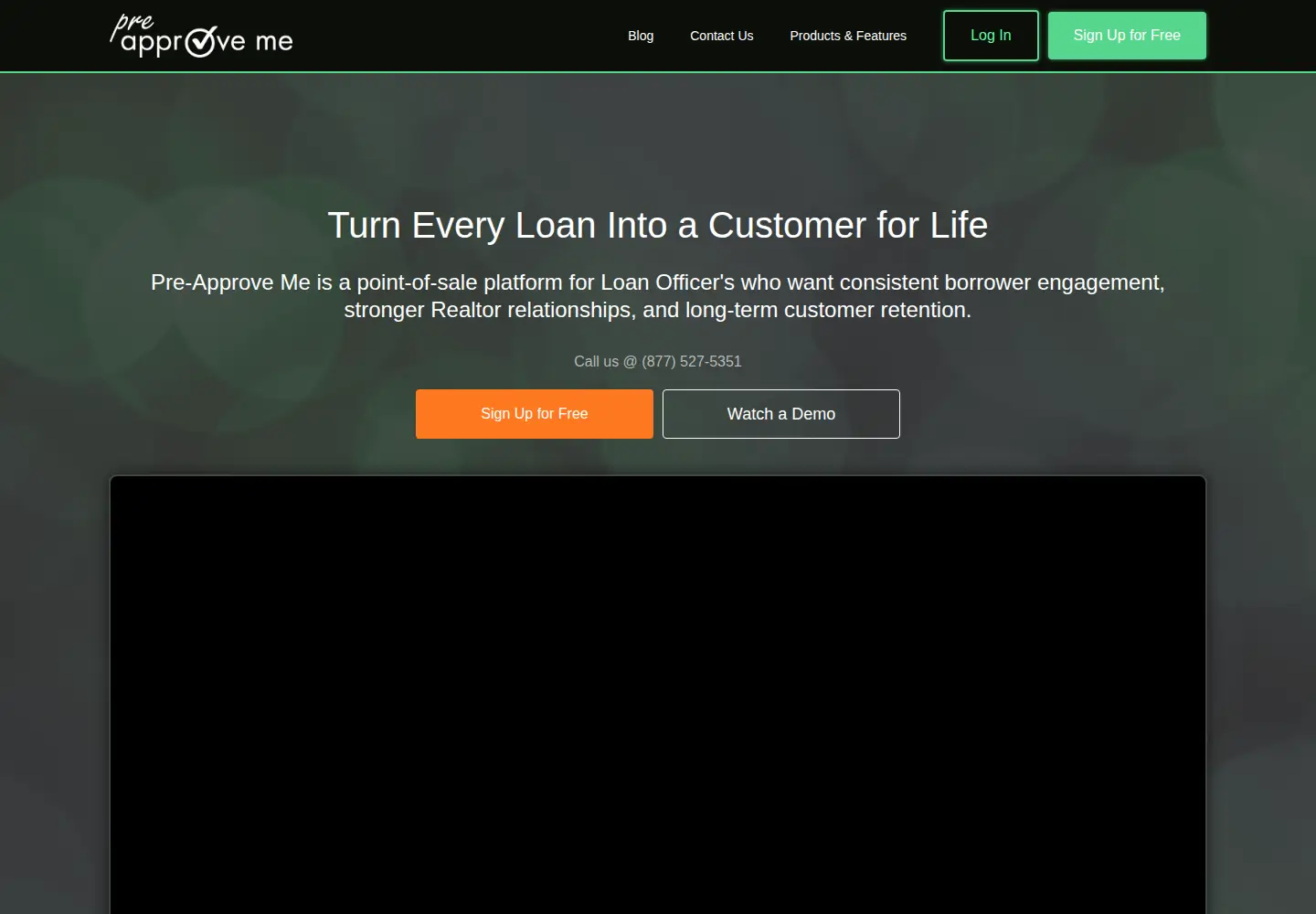 Screenshot of preapprovemeapp.com