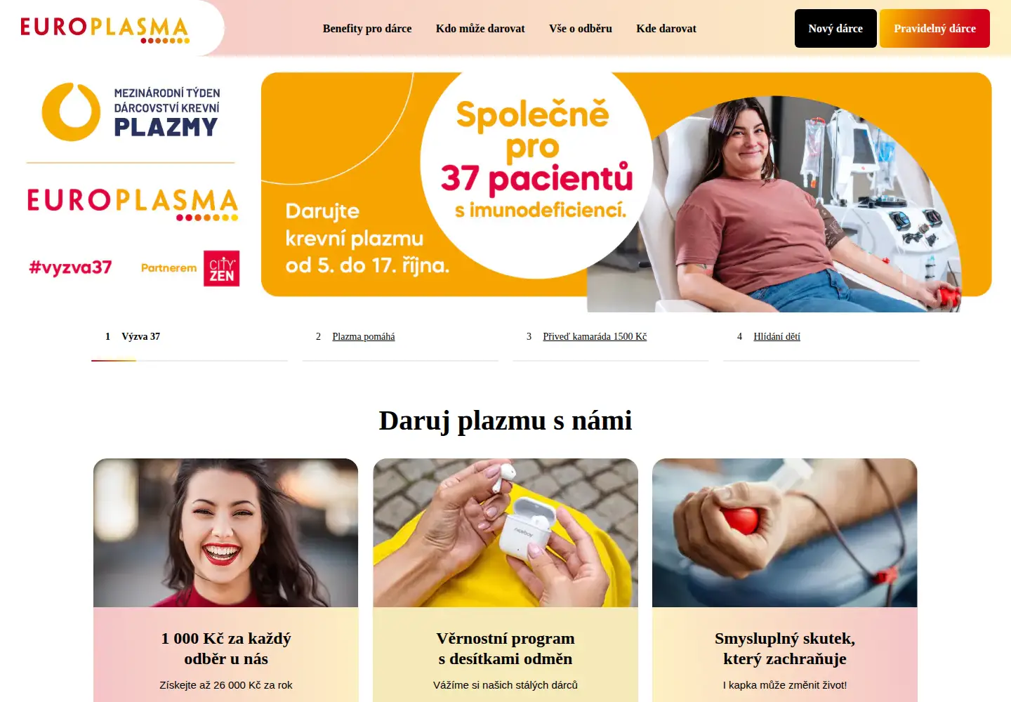 Captured homepage of europlasma.cz in the current scan
